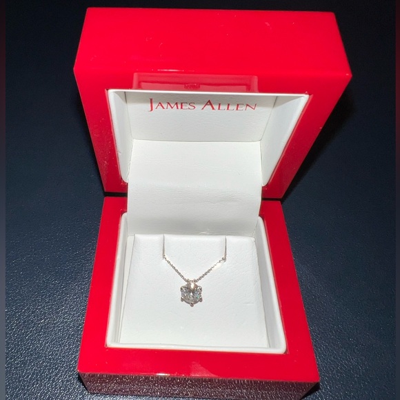 James Allen dainty diamond necklace (never worn) - Picture 2 of 2